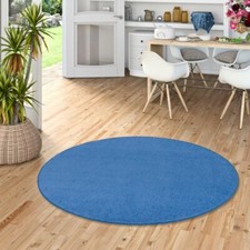 Trend velours teppich - joy, blau