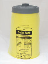 Sacktonne gelb mit grauem