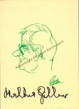 Original Autograph Walter Giller (1927-2011) /// Autogramm Autograph sign 353189