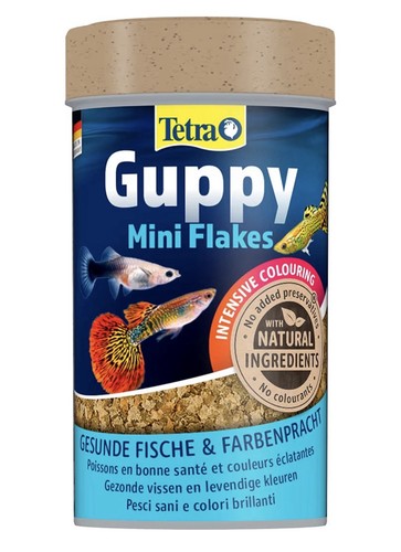 Tetra guppy mini flakes - tetra,