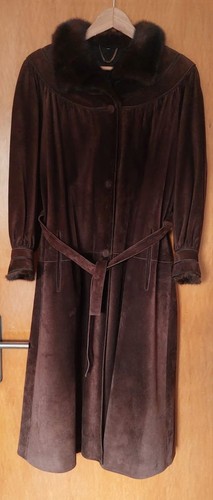 Damen wildleder mantel - damen, wildleder-