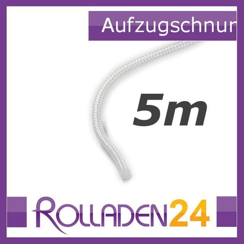 Aufzugschnur weiß - 4,