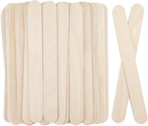 Holzspatel 120pcs eisstiele - holzspatel, 120pcs,