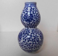 chinesische Vase klein blau