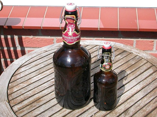 Alte bierflasche antik - alte,