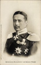 Ak Großherzog Wilhelm Ernst