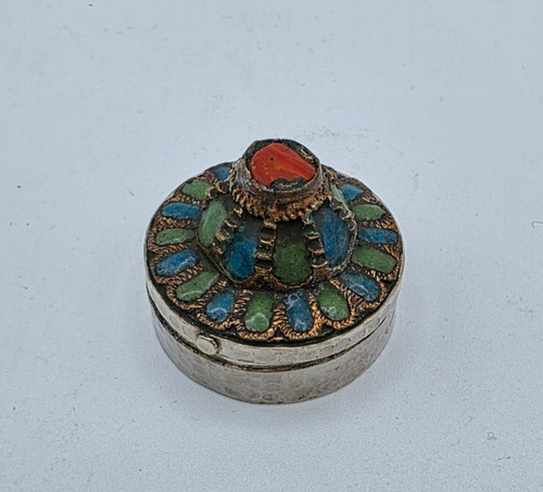 Dose pillendose silber - dose,