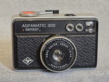 AGFA Agfamatic 300 Sensor mit Original Tasche VINTAGE CAMERA