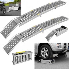 2x Auffahrrampe klappbar Laderampe PKW Auffahrschiene faltbar Motorrad 800kg