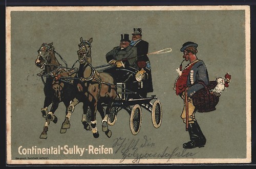 Reklame für continental - ak,