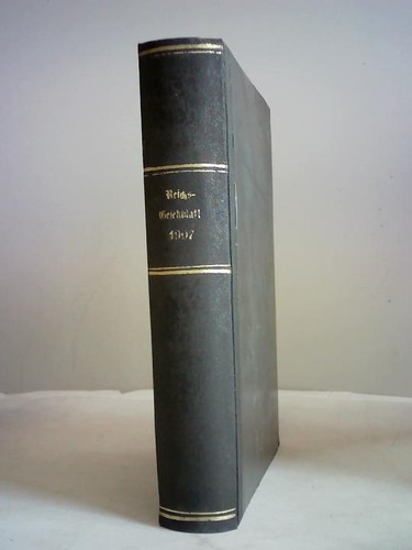 Reichs gesetzblatt 1907 - reichs-,