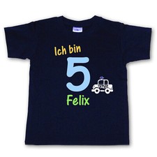 Geburtstag T Shirt  Ich bin 5