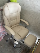 Massagestuhl Stoffbezug Grün