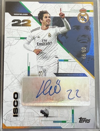 Topps isco real madrid - isco,