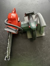 Theo Klein 8421 Kids Bosch Spielzeug Handkreissäge TOP und Husquarna Motorsäge