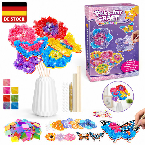 Bastelset kinder blumen - bastelset,