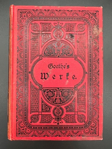 Goethe sämtliche werke in - sämtliche,