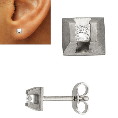 Ohrstecker 950er echt platin - 950er,
