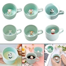3D Kaffeebecher Keramik Tier