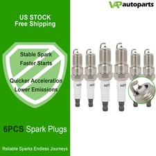 6x Iridium Spark Plugs For