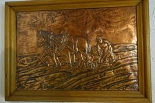 Kupfer-Relief - Kupferbild -