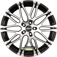 Oxigin 14 Oxrock black full polish 8.5x18 ET35 - LK5/112 ML72.6 Felge Alu