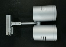 SLV Leuchtenkopf BIMA2 143432 | 230V-50 Hz | 2x Sockel GU10 | silbergrau