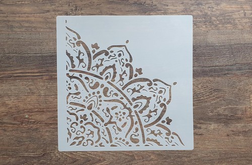 Schablone mandala kreis - schablone,