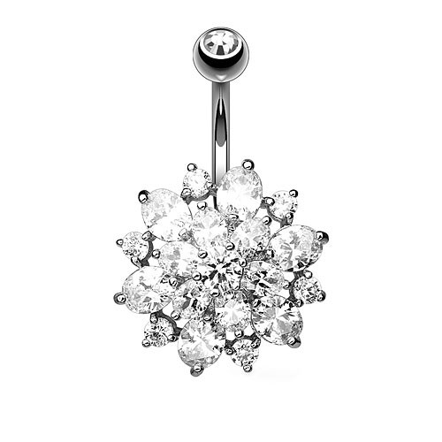 Stylisches bauchnabelpiercing - stylisches,