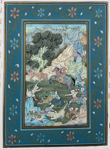 Indische miniatur - indische,