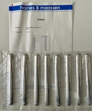 Indium 99,99 %: 50 x 100 g Barren (5 kg) original von deutschem Metallhändler