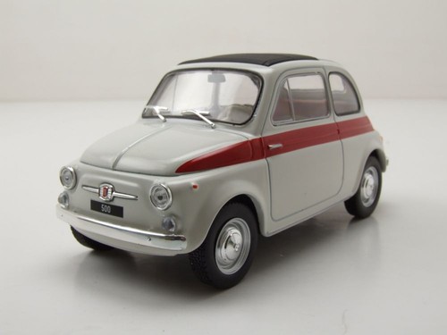 Fiat 500 1960 weiß - , rot