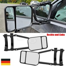 2 X Caravanspiegel Duo Wohnwagenspiegel Spiegel Pkw Universal Aufsetzspiegel