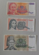 Banknoten lot - Jugoslawien
