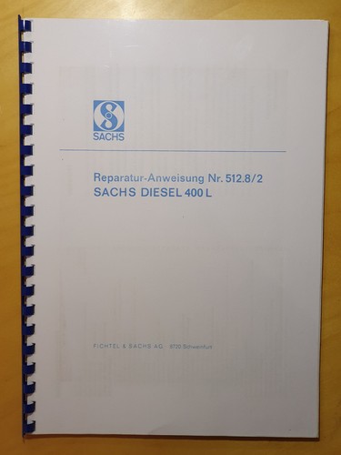 Reparaturanleitung sachs - reparaturanleitung,