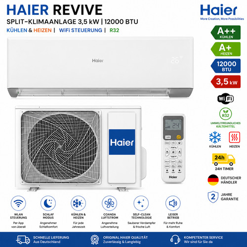 Haier revive split klimaanlage - haier,
