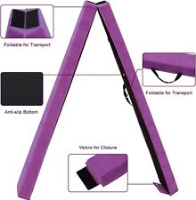 SportBob Schwebebalken 270cm Klappbar Tragbar Rutschfester Gummiboden Zuhause