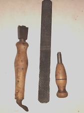 15)  3 x altes Werkzeug