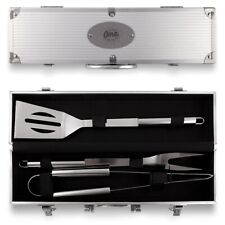 Grillkoffer 3-teilig Grillbesteck Grill Set - die Beste Oma der Welt