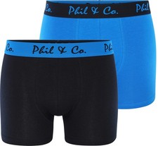 Phil & Co Berlin 2er Pack Boxershorts Retropants Jersey Trunk