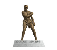 Muhammad Ali Statue - 25 cm