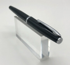 GEHA 708 Kolbenfüller schwarz / chrom, Füllfederhalter - Vintage