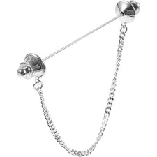  Krawattennadel Mit Kette Hemd