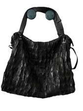 Handtasche, Leder, aus Italien