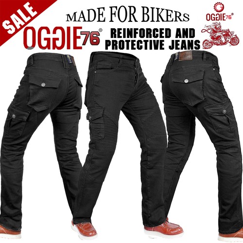 Herren motorrad - motorrad, jeans