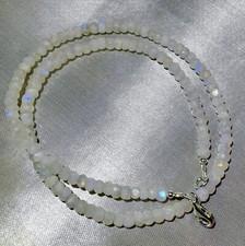 Kette regenbogen mondstein - kette,