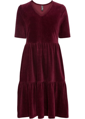 Cord kleid mit - cord-kleid,