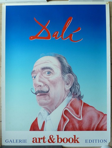 Salvador dali portrait - portrait, by