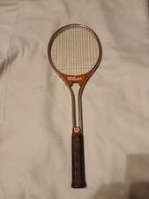 Vintage Alu tennisschläger Wilson  JIMMY CONNORS RALLY Gut erhalten.     L 4 1/2