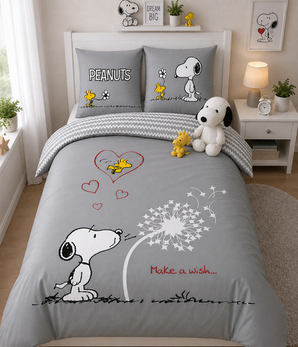 Peanuts snoopy bettwäsche - snoopy,